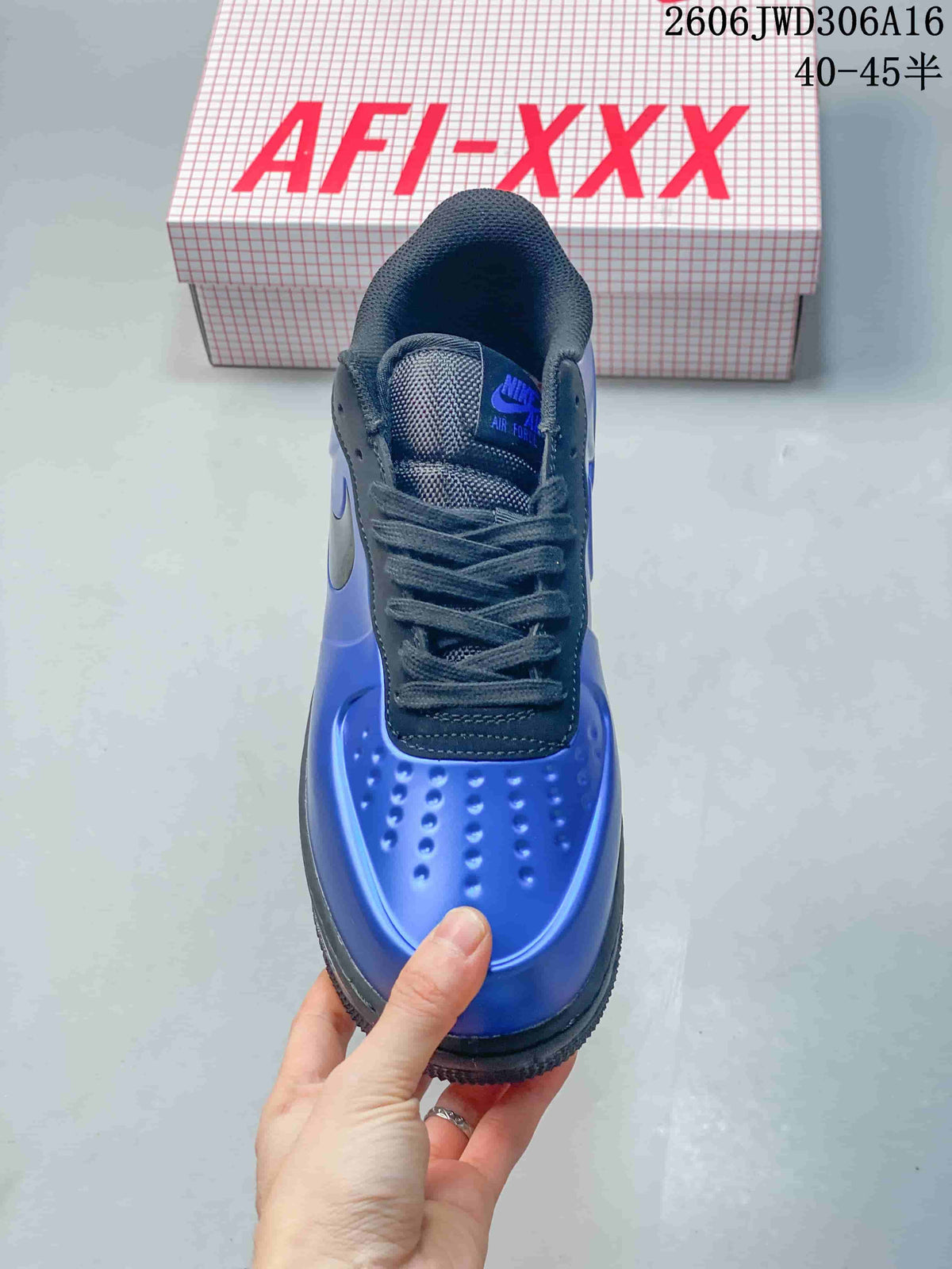 Nike Air Force 1 Posite Fl Max Qx Low Sneakers, Blue