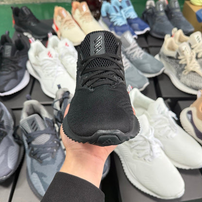 adidas Alphabounce AMSM Black Running-Style Sneakers