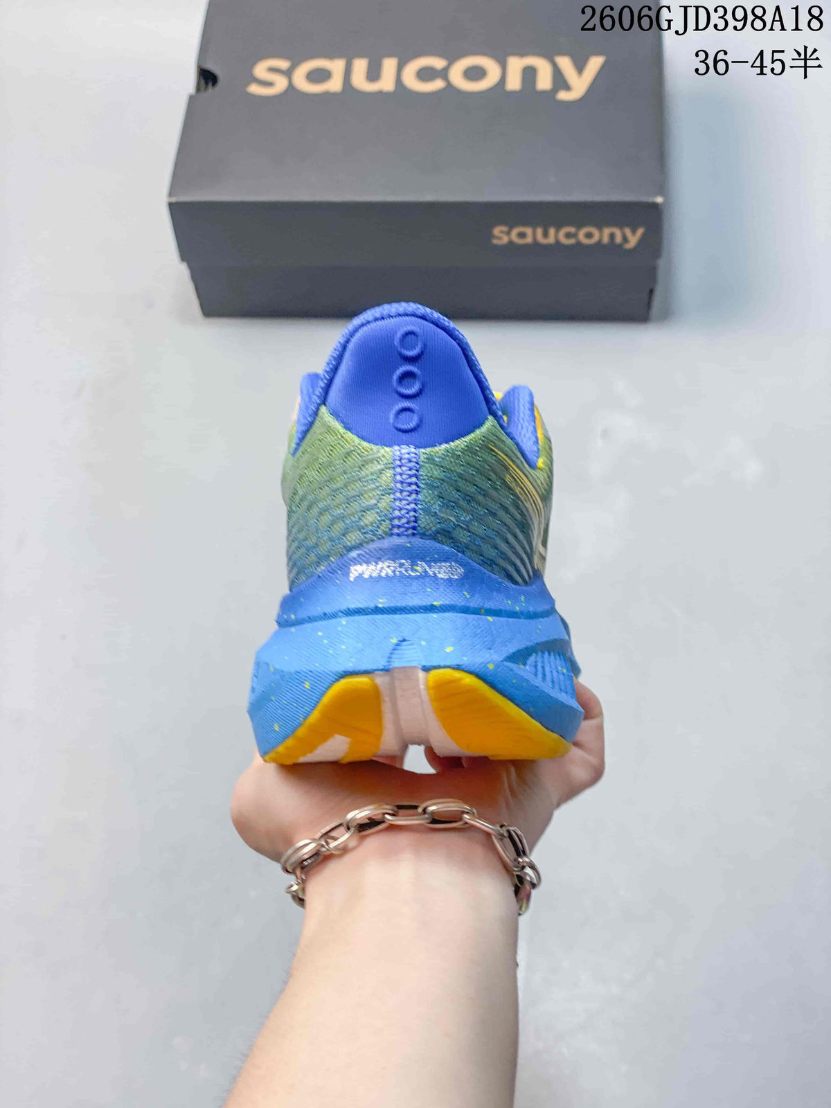 Saucony Endorphin Speed 5 Running Shoes Yellow Blue