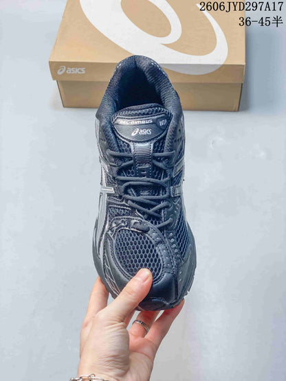 ASICS GEL-Kayano 12.1 Running Shoes in Navy and Silver
