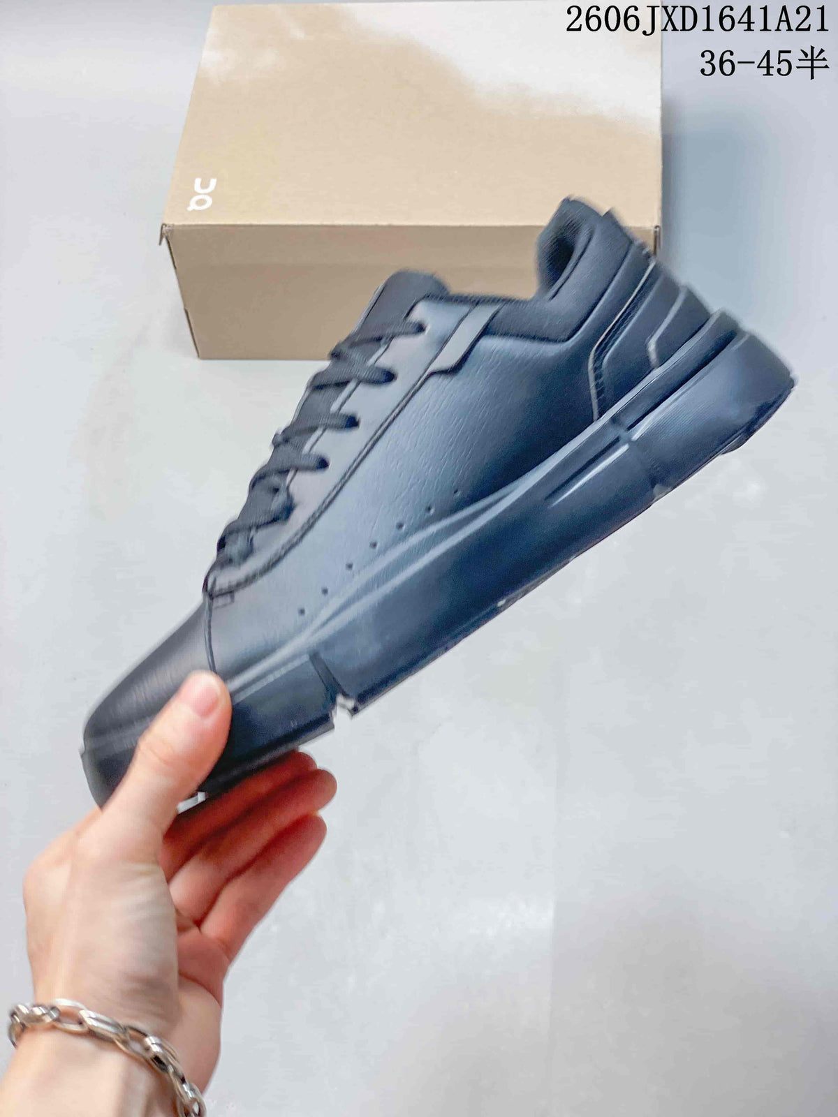 On Low-Top Sneakers in Charcoal Gray JXD1641A21
