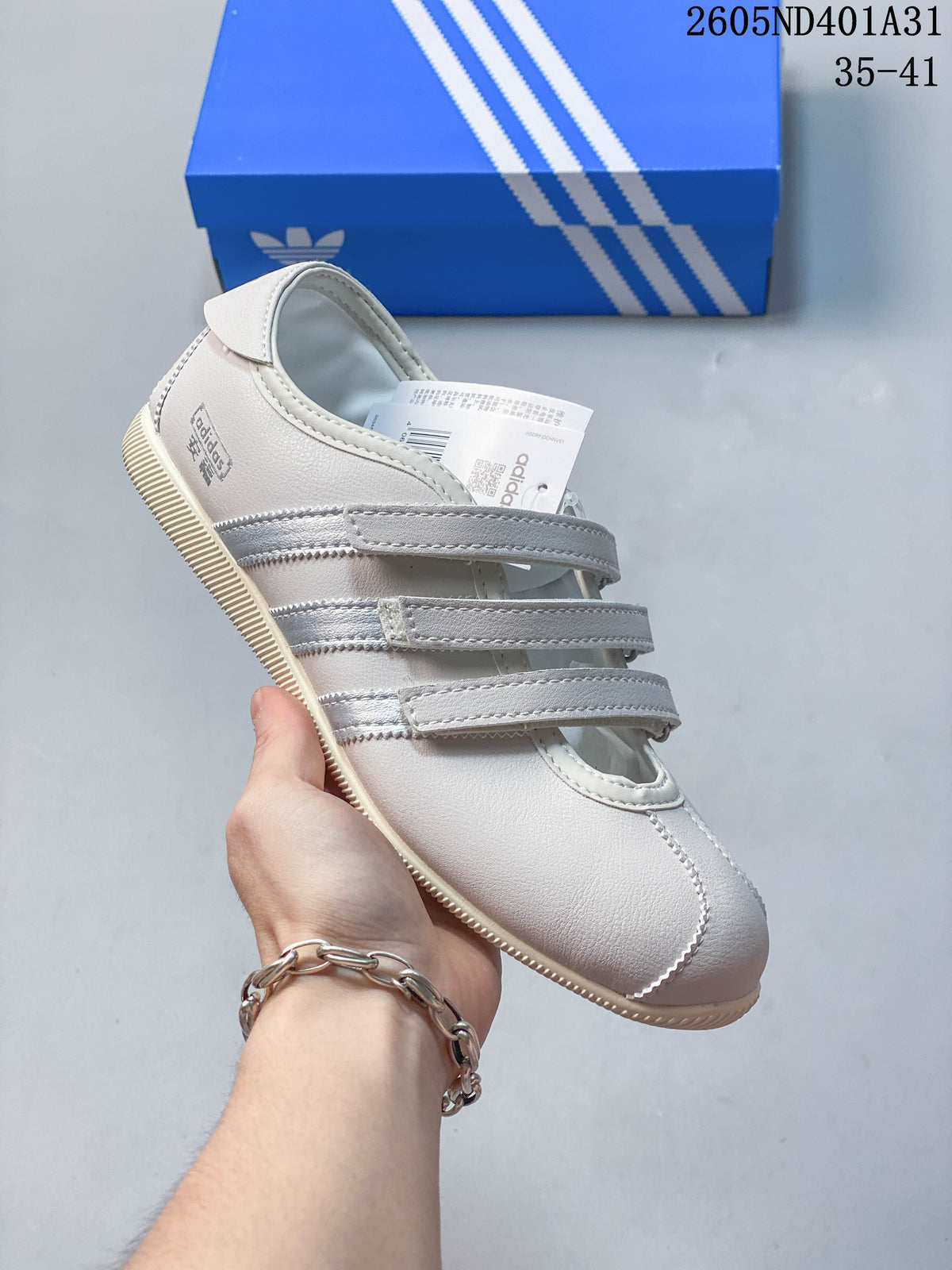 adidas Samba Vegan OG Low-Top Sneakers with Hook-and-Loop Straps