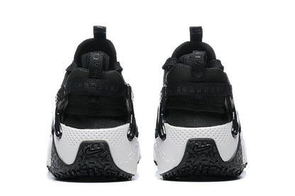 Nike Air Huarache Black and White Sneakers