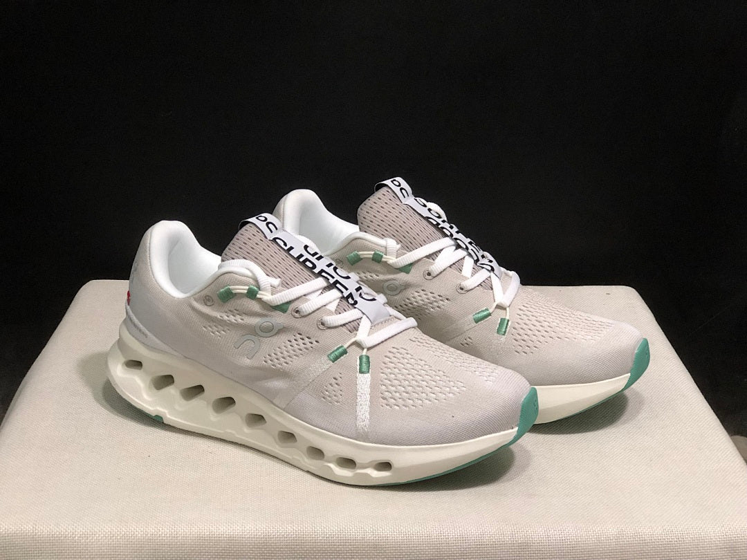 On Cloudsurfer Running Shoes Pearl Ivory