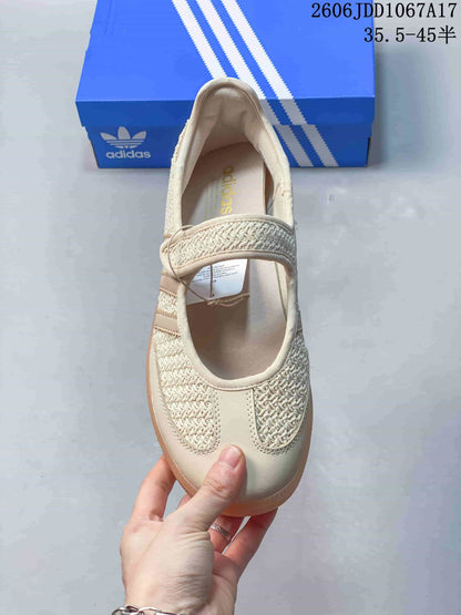 Adidas Originals Gazelle Mary Jane Sneakers, Cream