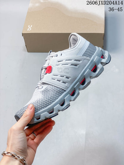 On Cloudswift Amp Running Shoes in Gray