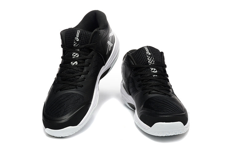 ASICS Sky Elite FF MT 3 Black Silver Indoor Court Shoes