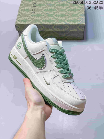 Nike Air Force 1 Low Daisy Swoosh Sneakers