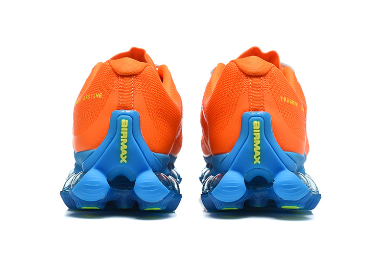 Nike Air Max Plus Orange and Blue Sneakers