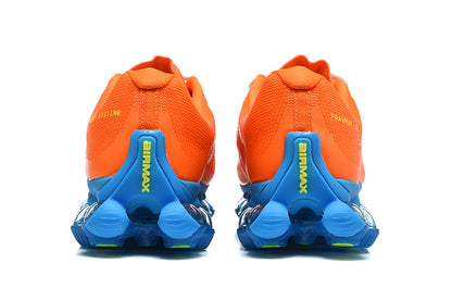 Nike Air Max Plus Orange and Blue Sneakers