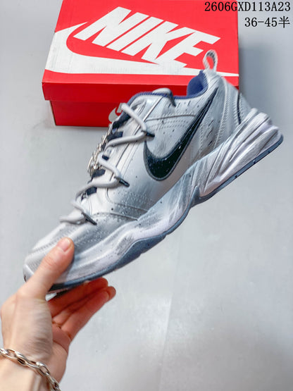 Nike Air Monarch IV Tekno Silver Sneakers 415445-102