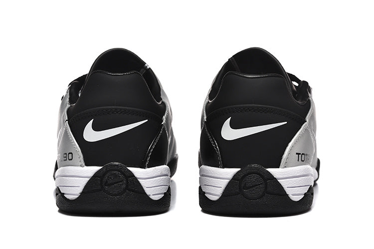 Nike Total 90 Indoor Soccer Shoes Black Silver