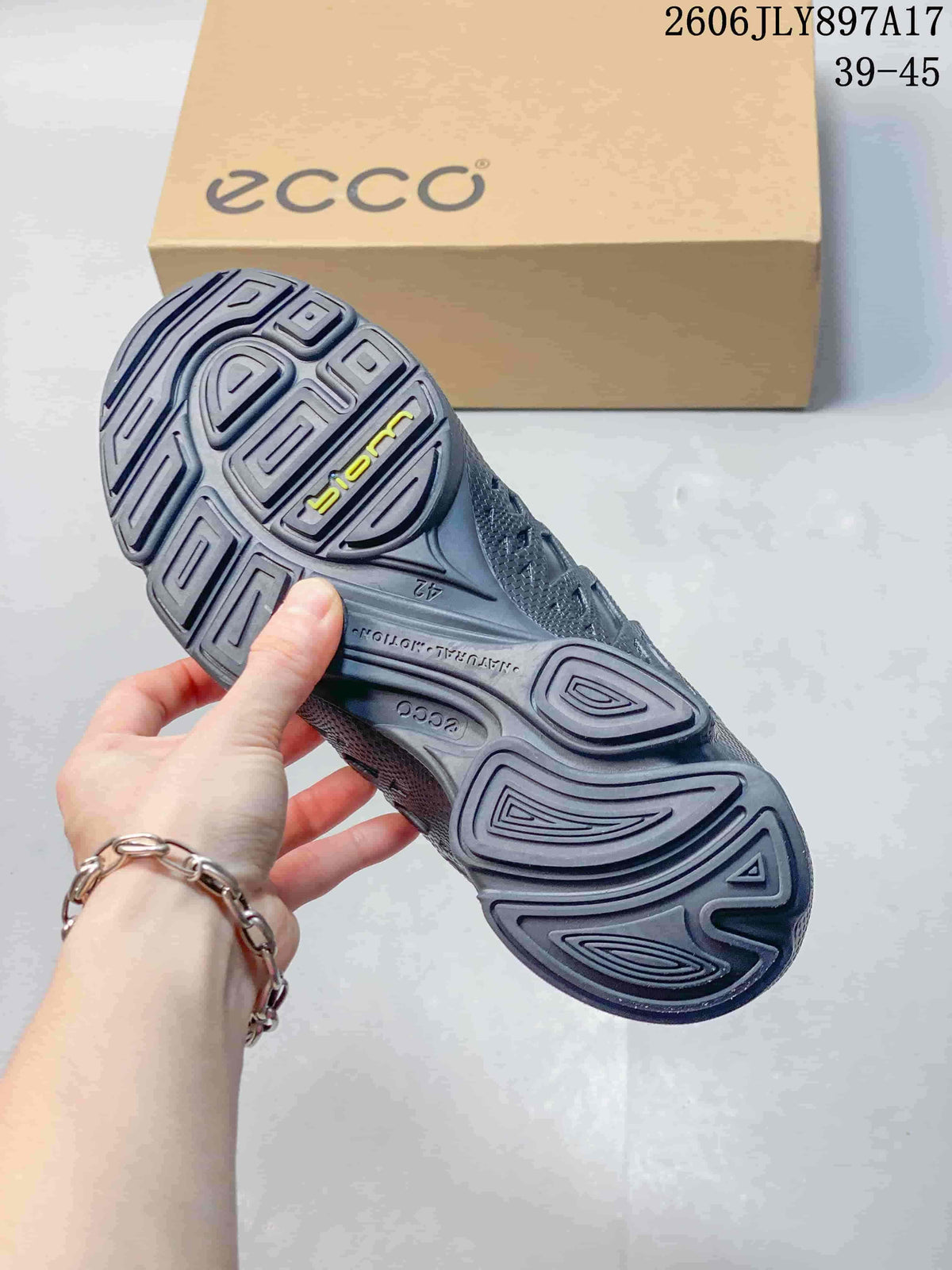 ECCO Biom C-Trail Low-Top Sneakers in Navy