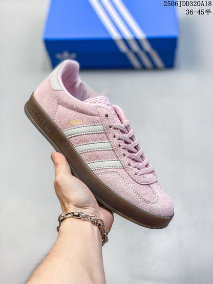 Adidas Gazelle Suede Sneakers with Gum Sole