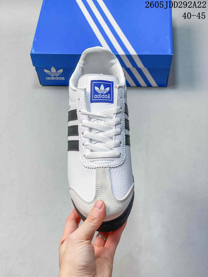 Adidas Samoa Low-Top Sneakers White and Black