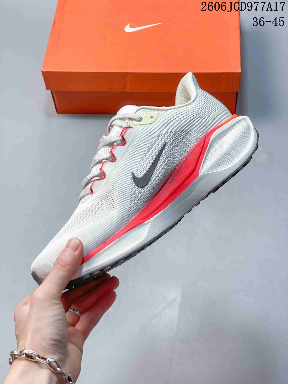 Nike Air Zoom Pegasus 41 Running Shoes White Red FZ5056-887