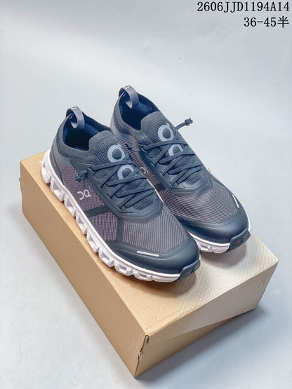On Cloud 6 Versa Men's Running Shoes – Blue and Gray