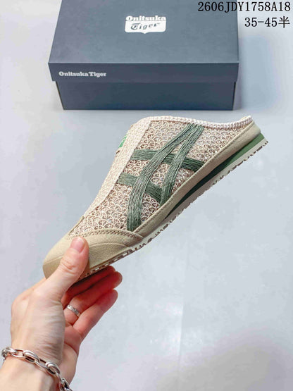 Onitsuka Tiger Mexico 66 Sabot Beige Slip-On Sneakers