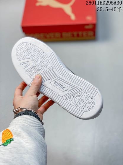 Puma Caven 2.0 White Low-Top Sneakers 395082