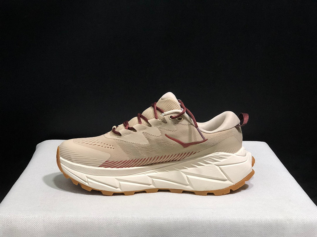 HOKA Skyline Float X Trail Sneakers in Beige
