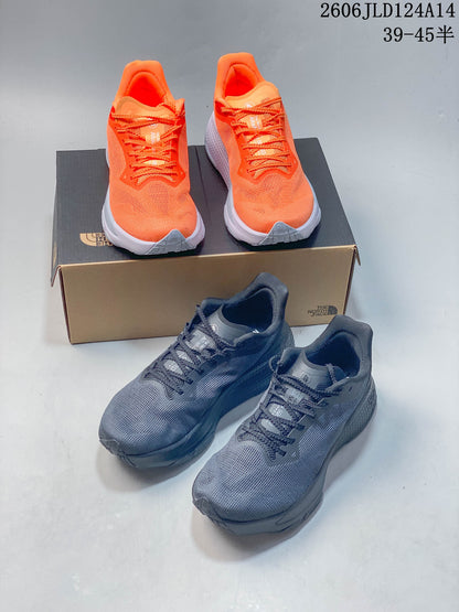 The North Face Women's Trail Running Shoes - Orange and Gray
