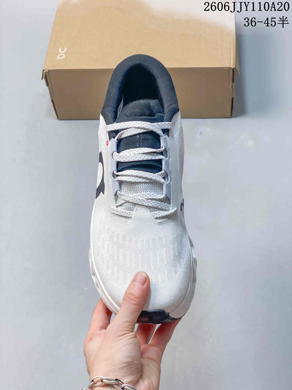 On Cloudmonster 3 White Running Shoes