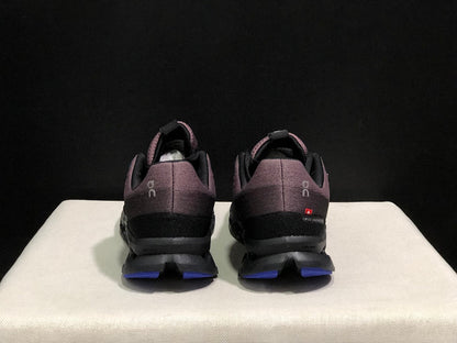 On Cloudsurfer Running Shoes in Charcoal and Blue