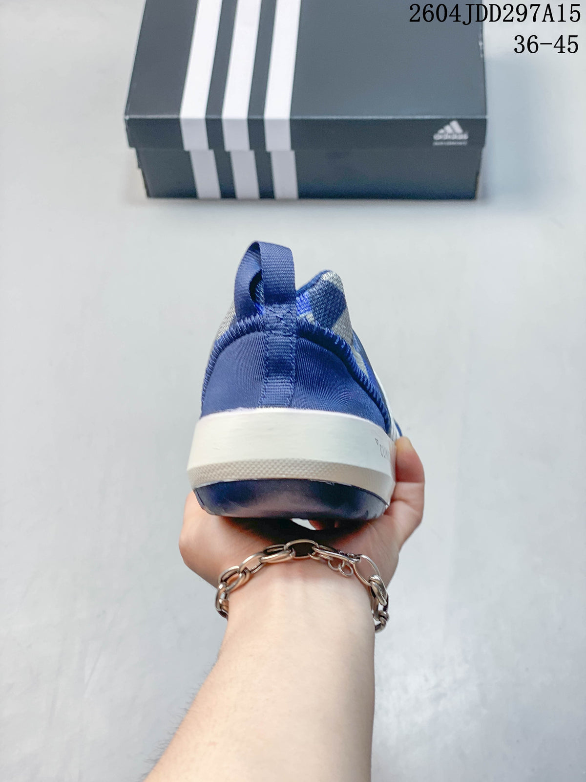 Adidas Terrex CC Boat Water Shoes, Blue and White