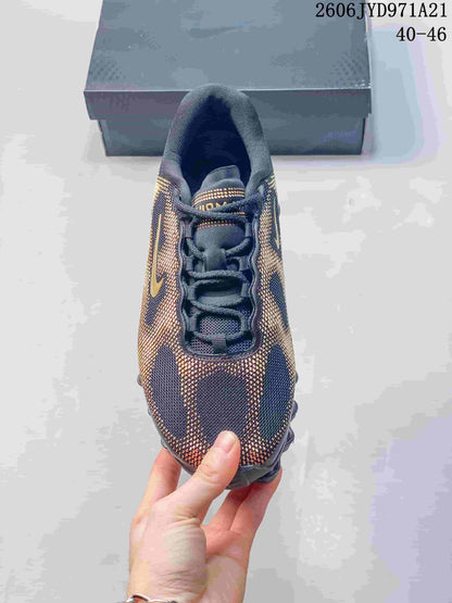 Nike Air Liquid Max Running Shoes in Black and Gold