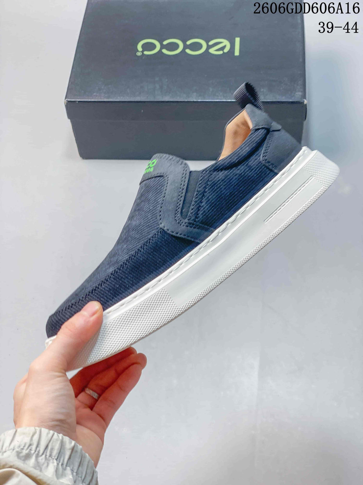 ECCO 621060ASQEE Navy Slip-On Sneakers 06GDD606A16