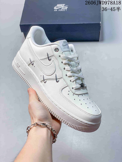 Nike Air Force 1 Low White Sneakers 611270ASWPR