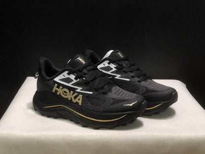 HOKA Challenger 8 Black Trail Running Shoes