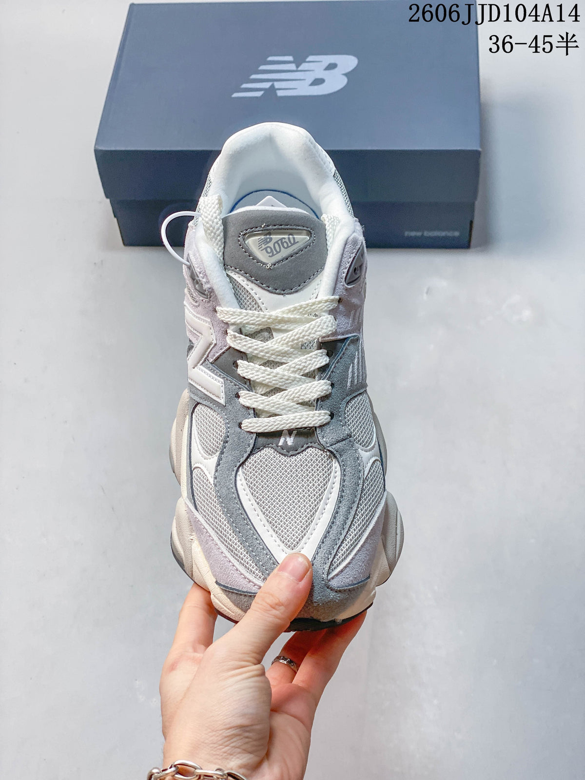New Balance 9060 Sneakers in Grey and Lavender