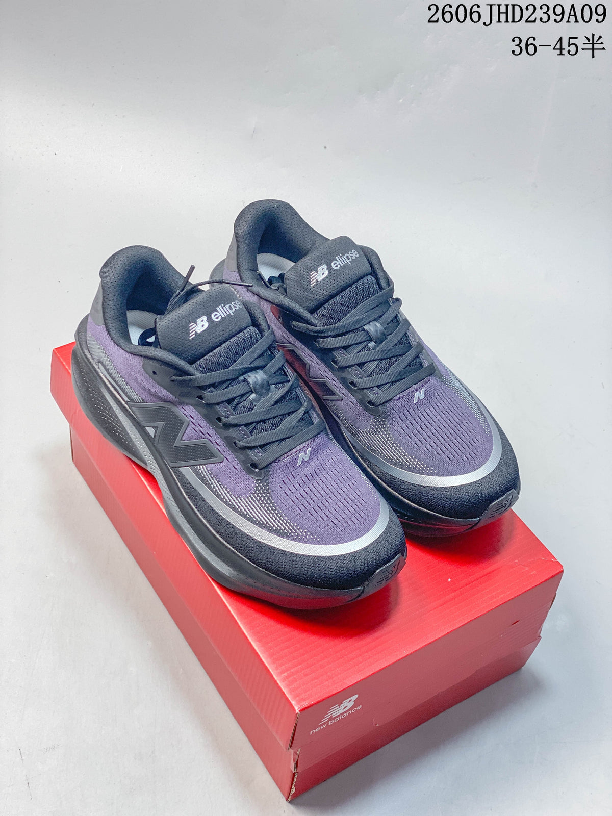 New Balance Ellipse Running Shoes in Purple and Gray