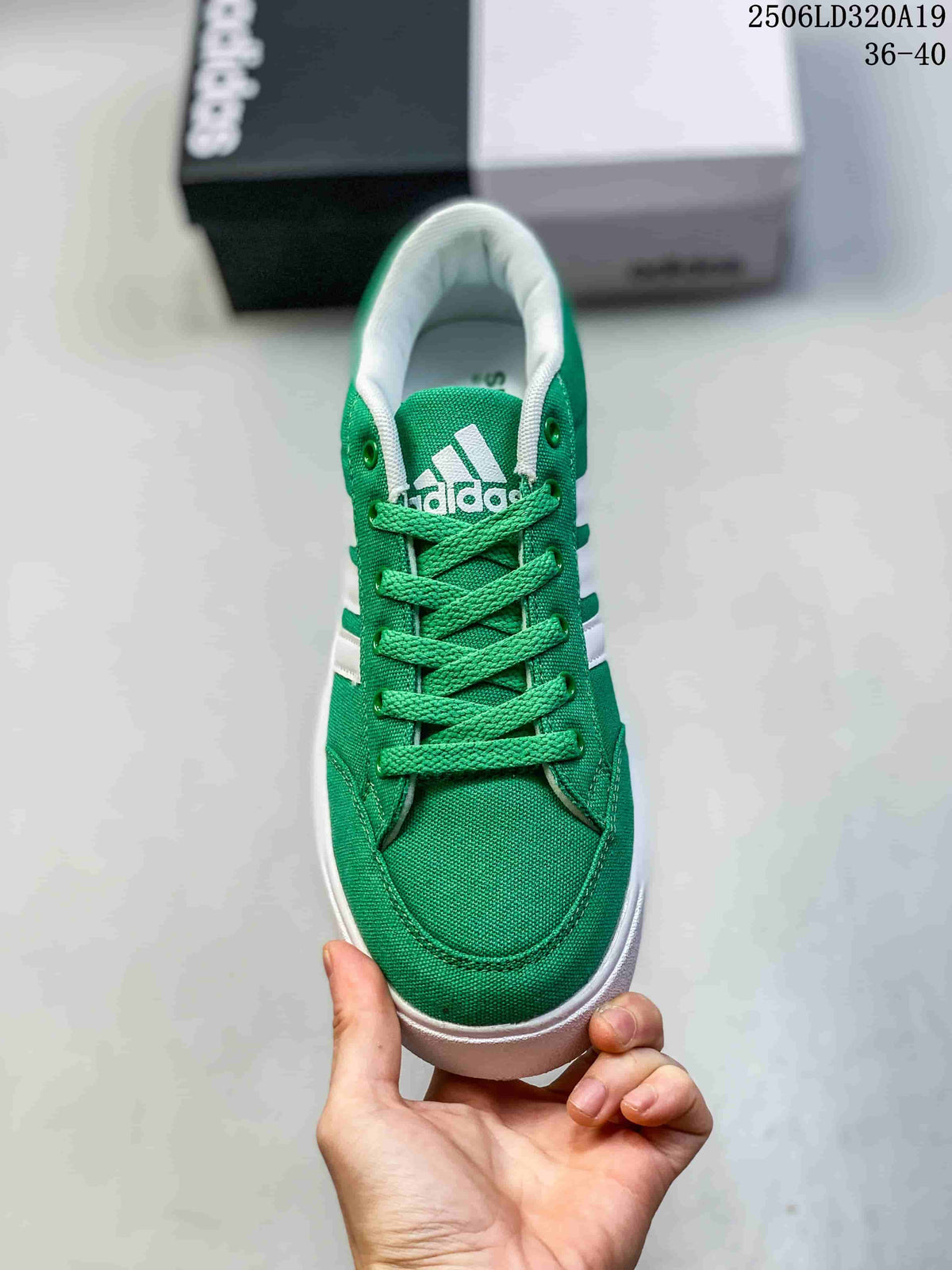 Adidas GVP Canvas STR Sneakers Green White