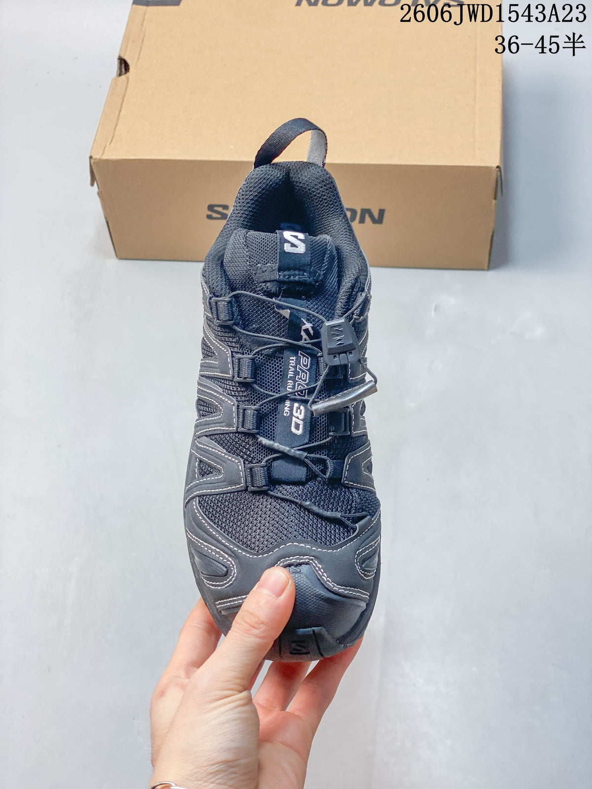Salomon XA Pro 3D Low-Top Trail Running Shoes, Charcoal