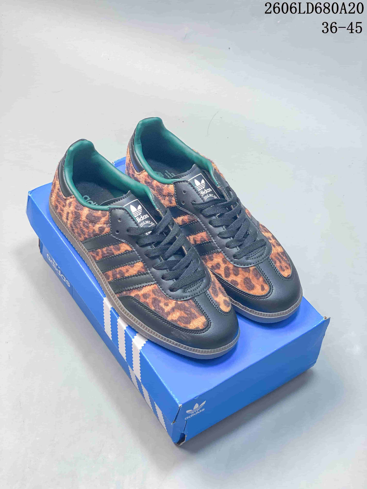 adidas Samba OG Leopard-Print Low-Top Sneakers KK2239