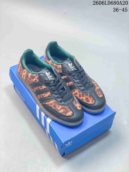 adidas Samba OG Leopard-Print Low-Top Sneakers KK2239