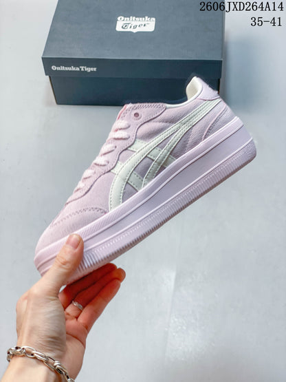 Onitsuka Tiger Tokuten Chunk Women's Pink Platform Sneakers 06JXD264A14