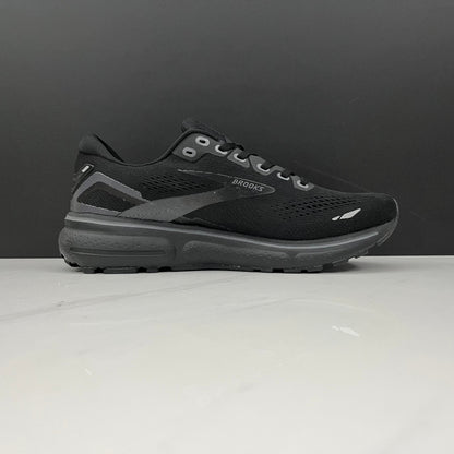 Brooks Ghost 15 Running Shoes, Black and Gray