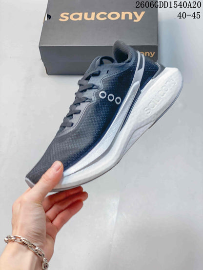 Saucony Endorphin Pro 5 Running Shoes, Navy and White
