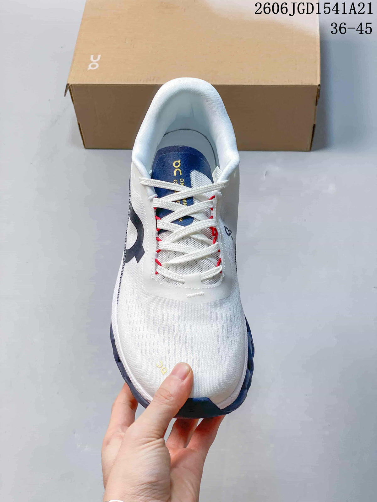 On The Roger Advantage Sneakers White Blue 612210ASOWE