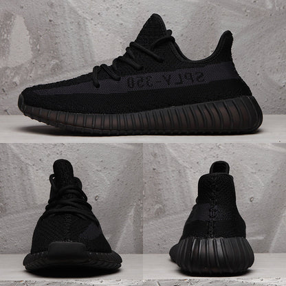 Yeezy Boost 350 V2 Black Knit Sneakers