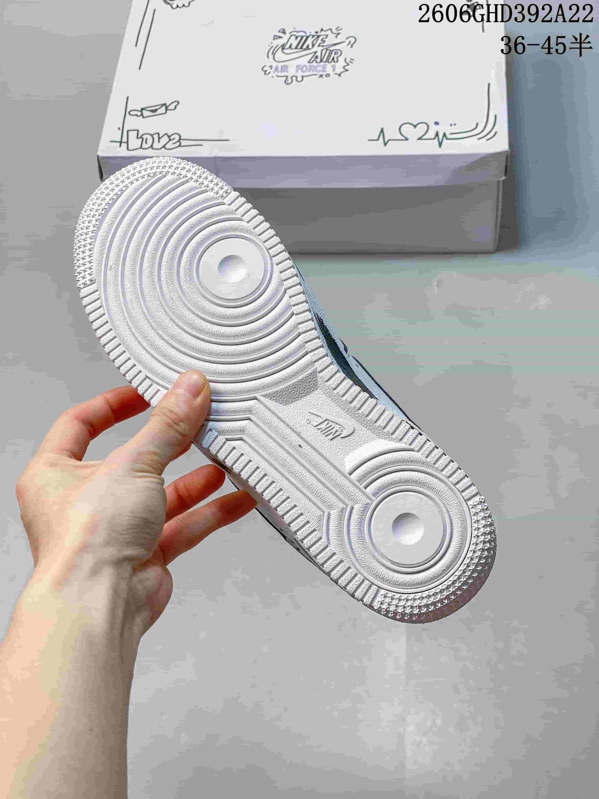 Nike Air Force 1 ’07 Low White Graphic Sneakers