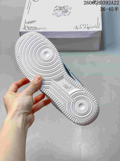 Nike Air Force 1 ’07 Low White Graphic Sneakers