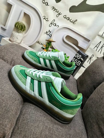 adidas Bad Bunny Gazelle Indoor Sneakers Green JS5049
