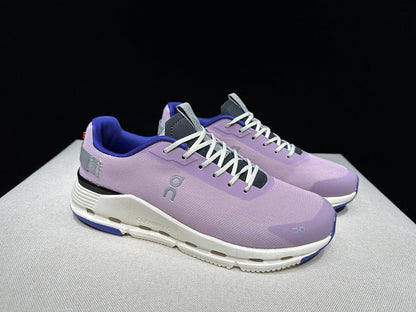 On Cloudnova Form 2 Sneakers in Lilac and White