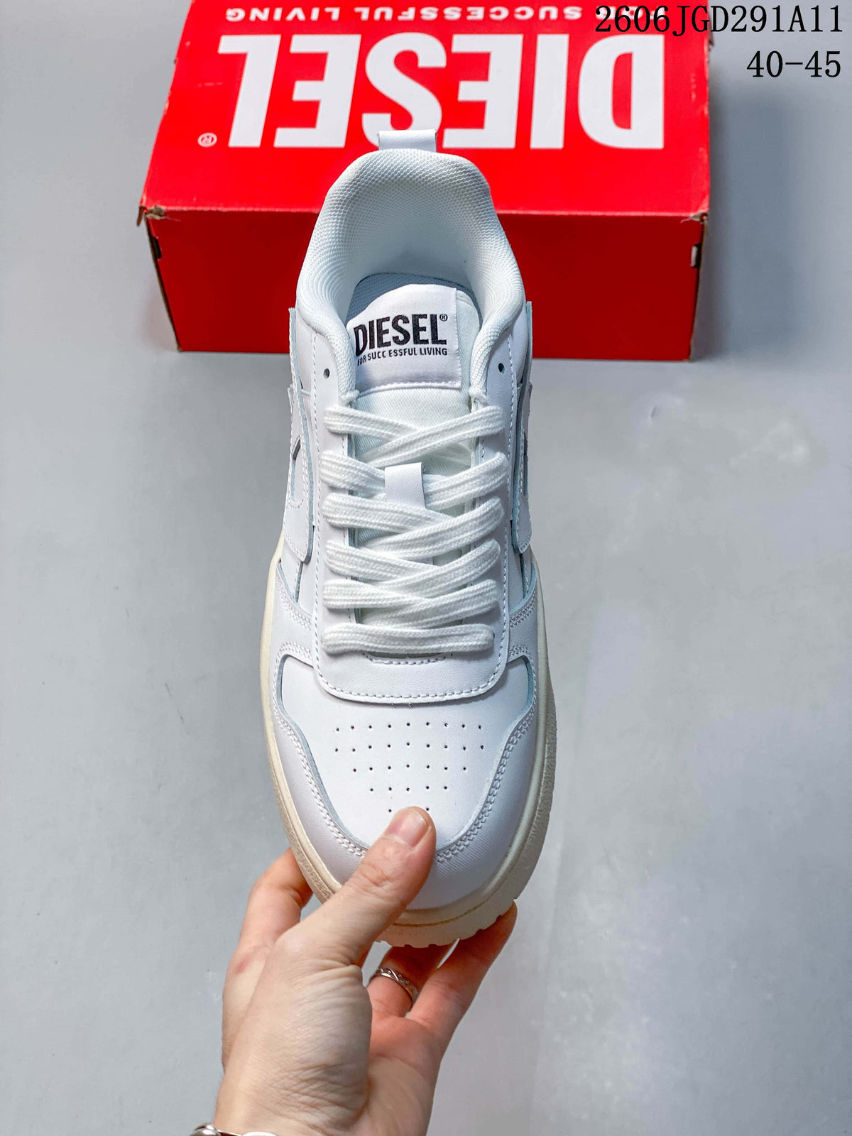 Diesel S-Ukyo V2 White Low-Top Sneakers