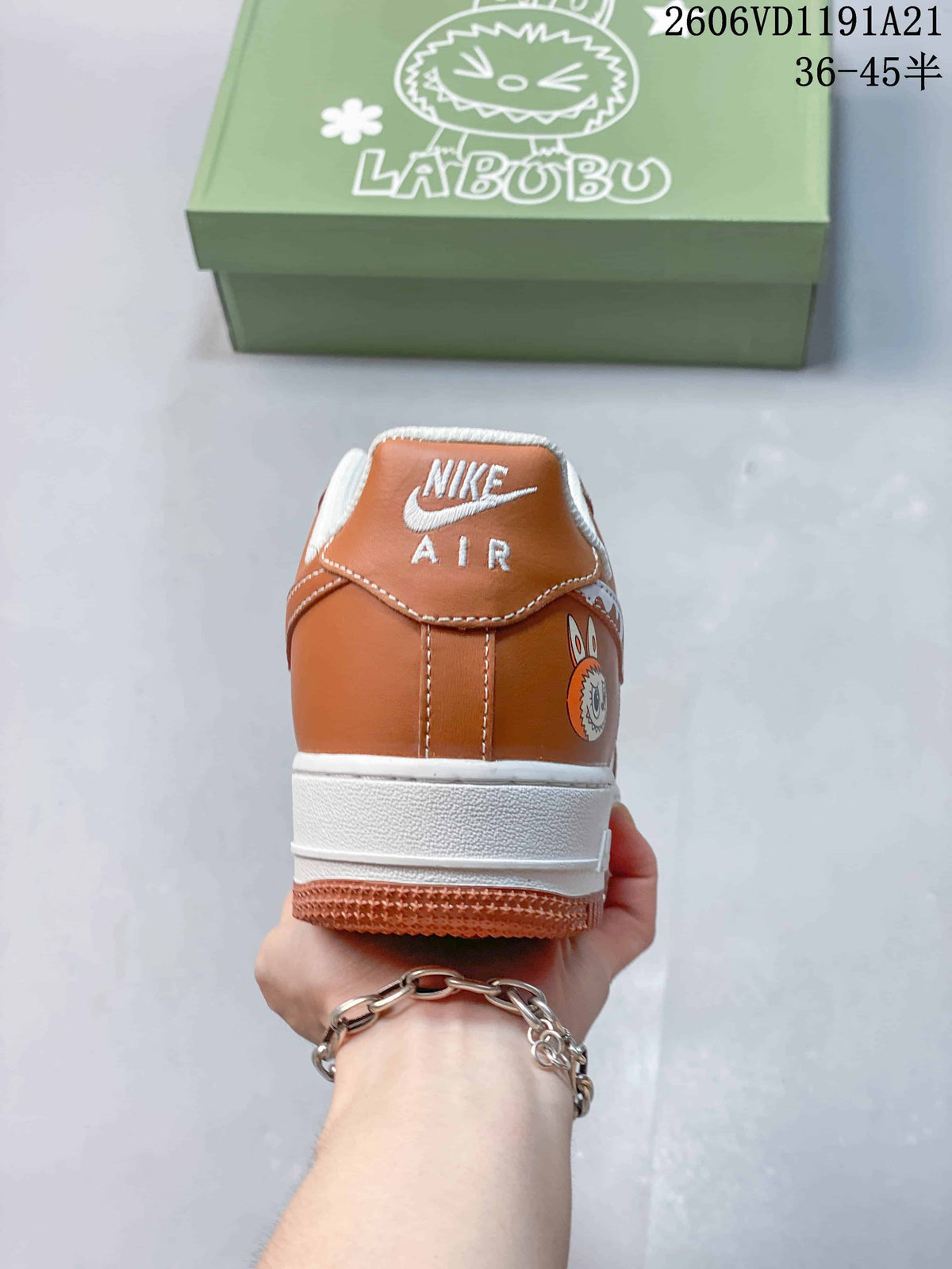 Nike Air Force 1 Low '07 LABUBU Sneakers Brown White