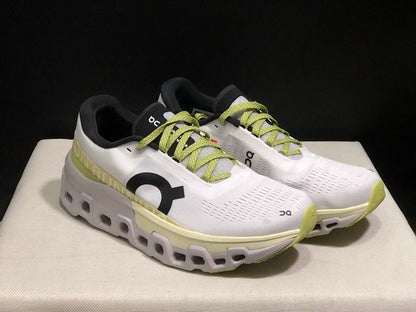 On Cloudmonster 2 Running Shoes in Lemon Yellow